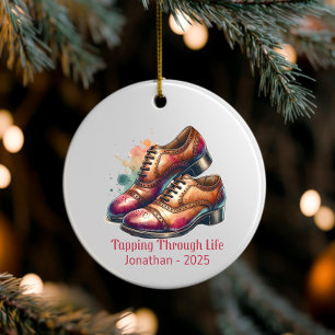 Ornamento de baile de tafetán personalizado, zapat