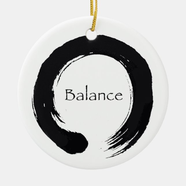 Ornamento de balance y enso (Frente)