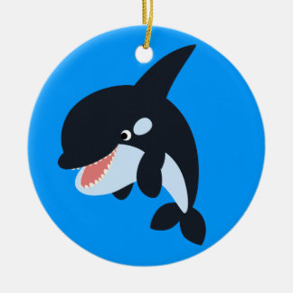 Ornamento de ballena del asesino del Personalizado