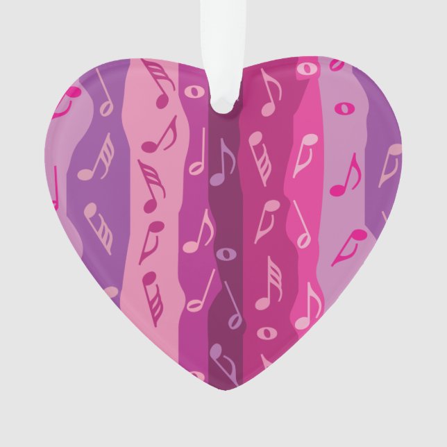 Ornamento de bandas de nota musical (Anverso)