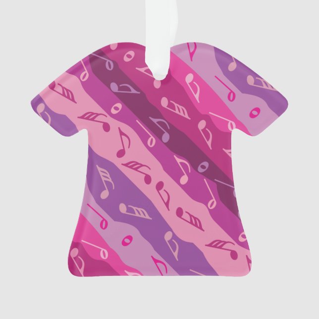 Ornamento de bandas de nota musical (Anverso)