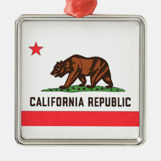 Ornamento de BANDERA CALIFORNIA