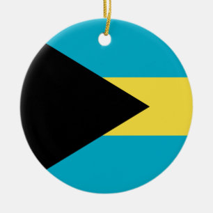 Ornamento de bandera de Bahamas