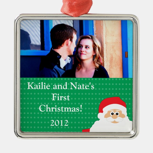 Ornamento de barba de Personalizado personalizado  (Frente)