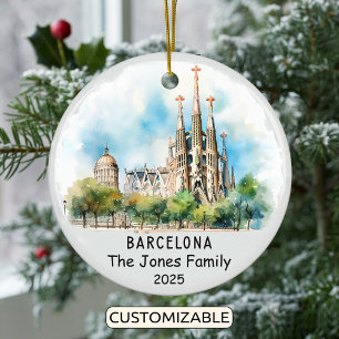 Ornamento de Barcelona personalizado, España