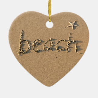Ornamento de Beach Heart