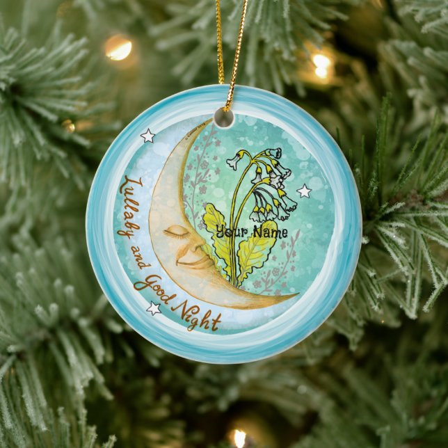 Ornamento de bebé de Lullaby Moon (Árbol)