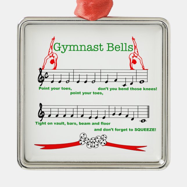 Ornamento de Belces del gimnasta (Frente)