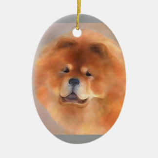 Ornamento de belleza Chow Chow o Pendent