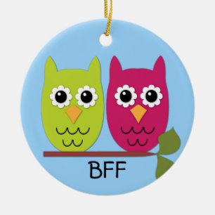Ornamento de BFF Owl