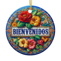 Ornamento de BIENVENIDOS