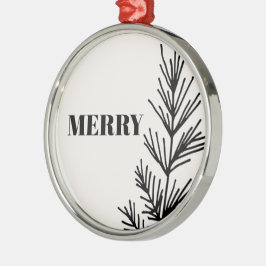 Ornamento de Big Merry & Leaves