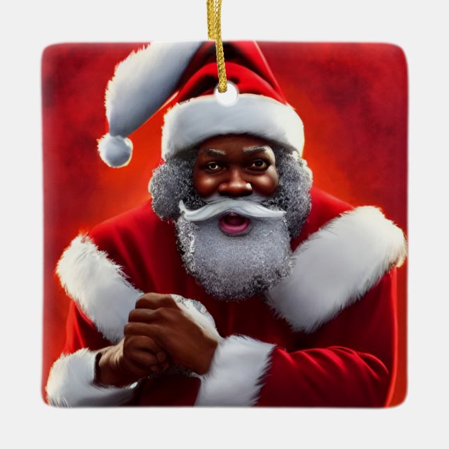Ornamento de Black Santa (Anverso)