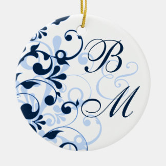 Ornamento de Boda floral o aniversario