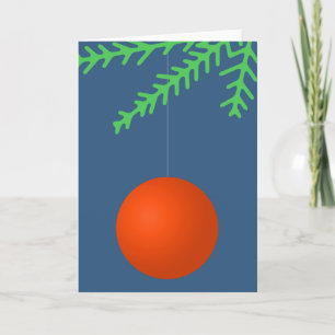Ornamento de bolas de árbol de navidad naranja