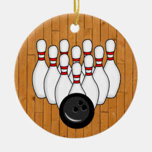 Ornamento de boliche para tu Bowler favorito