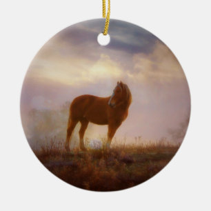 Ornamento de bonito Palomino Mustang