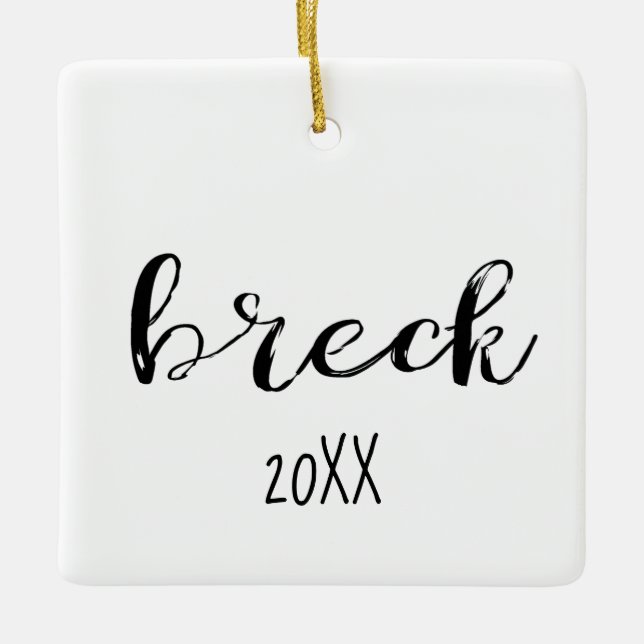 Ornamento de Breckenridge, Colorado (Anverso)