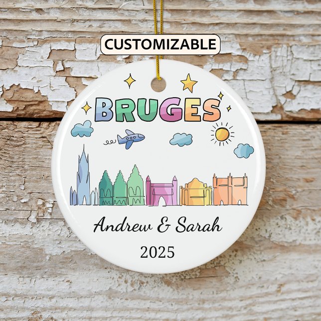 Ornamento de Brujas de Skyline personalizado, Bélg (Subido por el creador)