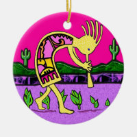 Ornamento de buena suerte de Kokopelli