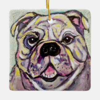Ornamento de bulldog