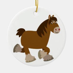 Ornamento de caballo de Personalizado de trote