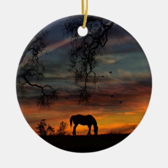 Ornamento de Caballo del Suroeste (Frente)