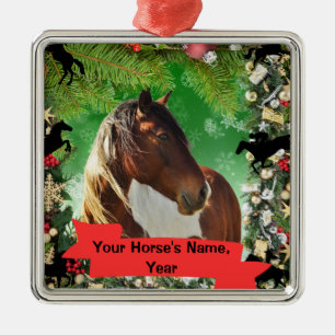 Ornamento de caballo personalizado
