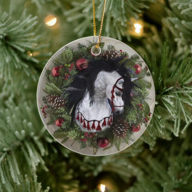 Ornamento de caballos de los Navidades de 2022 (Árbol)
