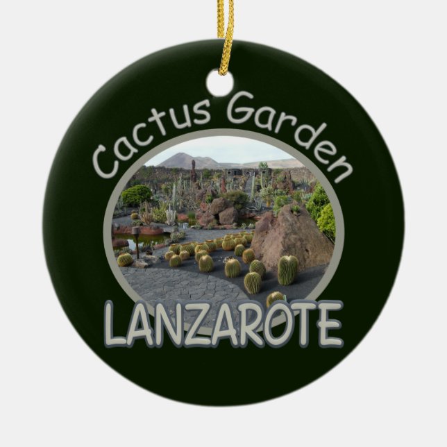 Ornamento de Cactus Garden (Frente)