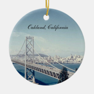 Ornamento de California del puente de la bahía