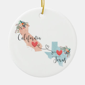 Ornamento de California Texas 