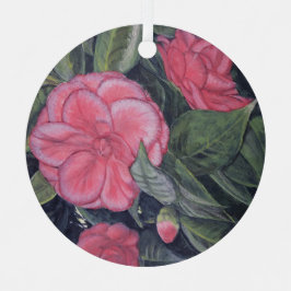 Ornamento de Camellia de Amanecer Morado