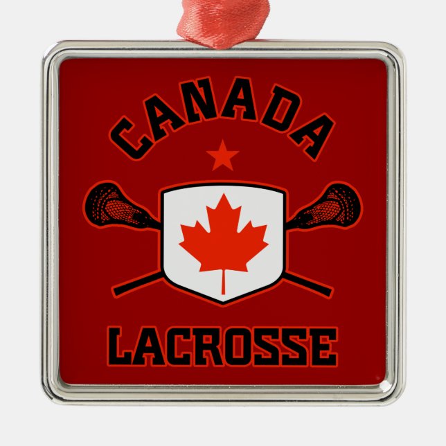 Ornamento de Canadá LaCrosse (Frente)
