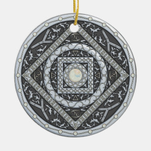 Ornamento de Cancer Mandala
