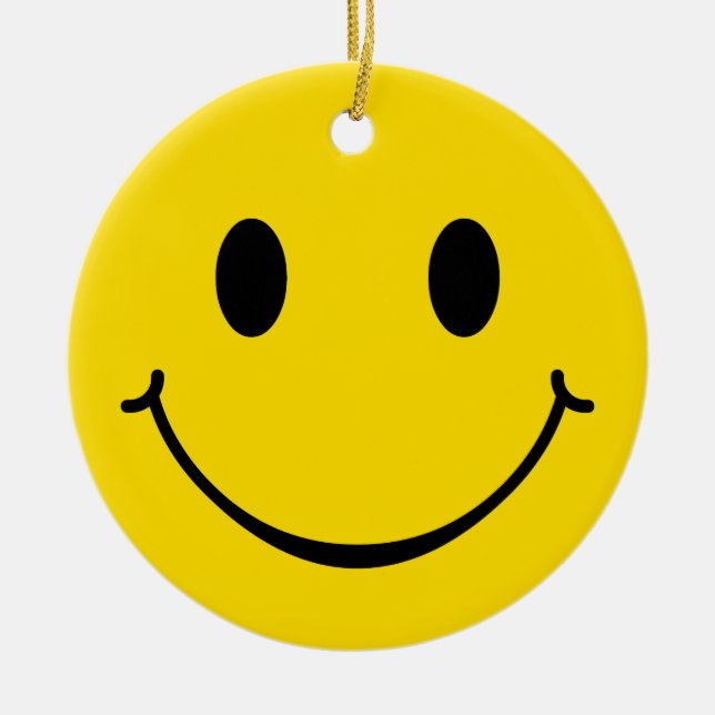 Ornamento de cara feliz (Frente)