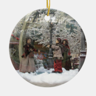 Ornamento de Carollers del navidad