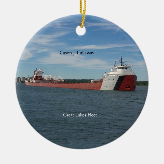 Ornamento de Cason J. Callaway (Frente)