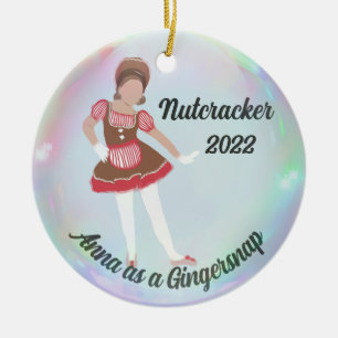 Ornamento de cazador de nueces personalizado - Gin