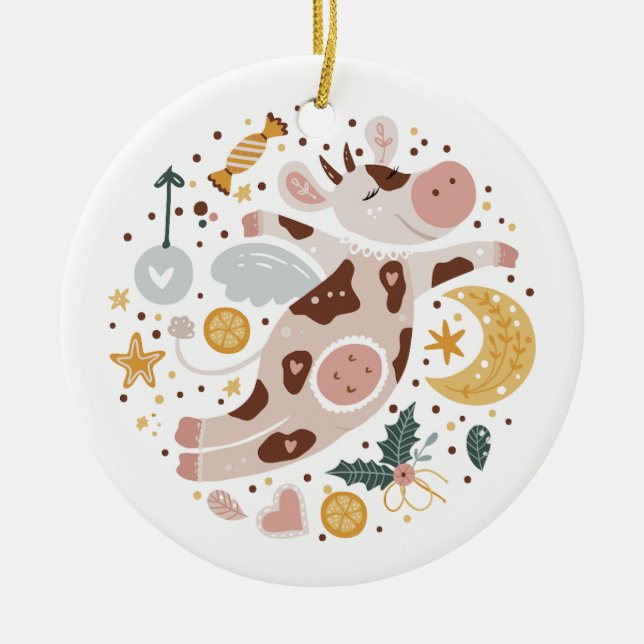 Ornamento de cazadores de nueces festivos (Frente)