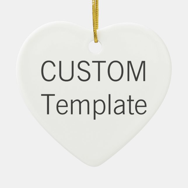 Ornamento de cerámica blanco de encargo del árbol (Frente)