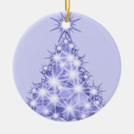 Ornamento de cerámica de árbol de navidad de lavan