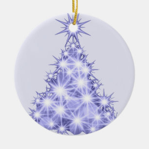 Ornamento de cerámica de árbol de navidad de lavan