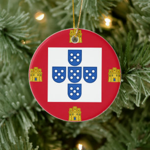 Ornamento de cerámica de arte folclórico de Portug