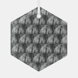 ornamento de cerámica de casa de vida