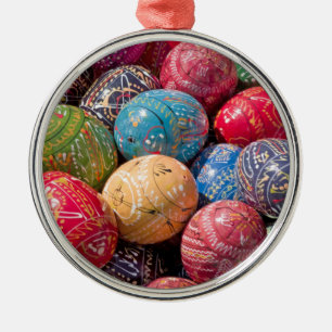 Ornamento de cerámica de huevos de Pascua de la Re