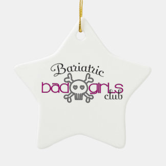 Ornamento de cerámica de la estrella de BBGC