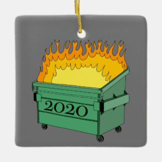 Ornamento de cerámica de pólvora 2020