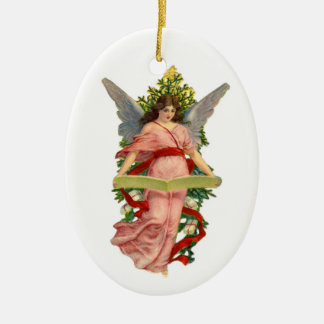 Ornamento de cerámica del árbol de navidad del