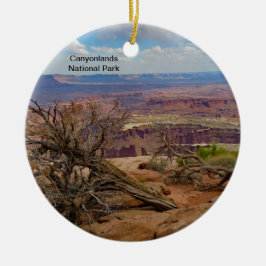 Ornamento de cerámica del parque nacional de